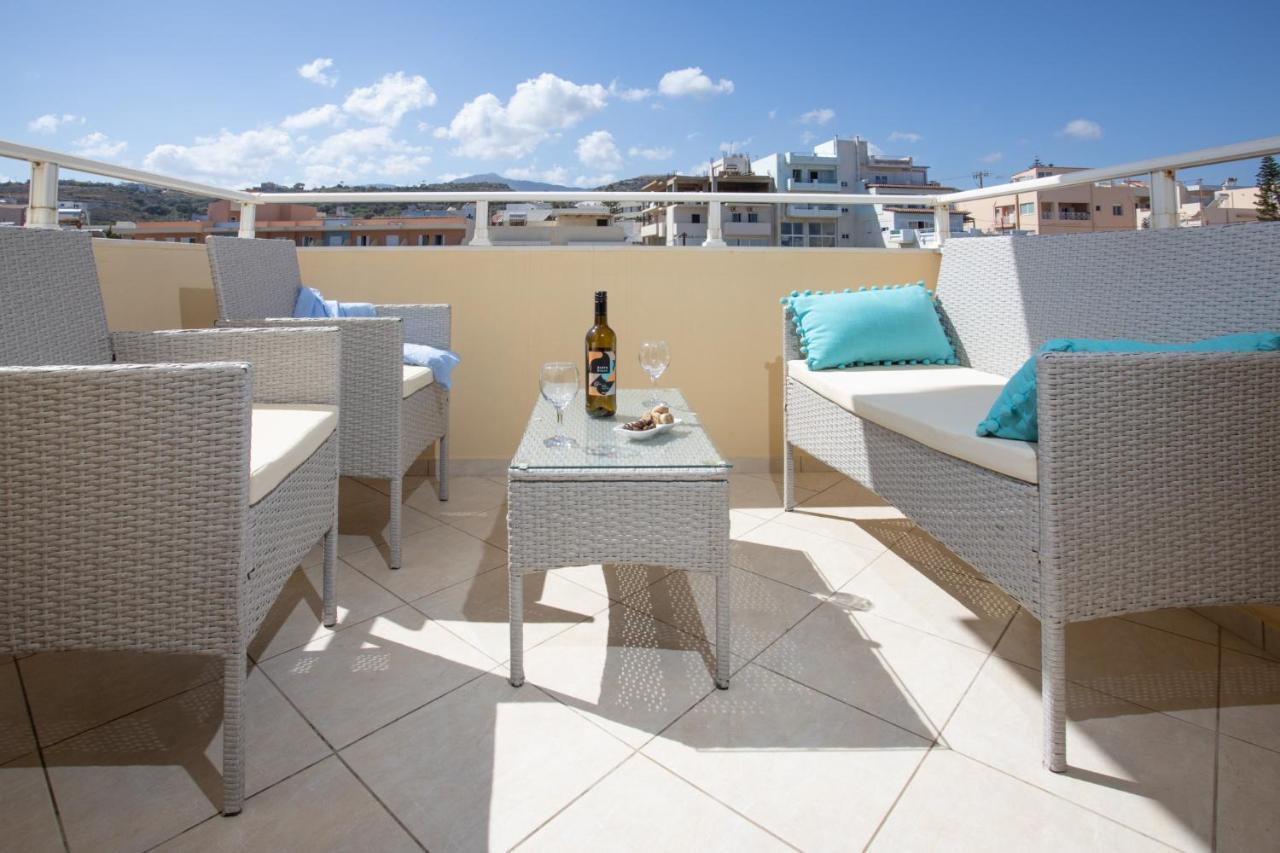 Seperi Deep Blue Apartment Rethymno  Bagian luar foto
